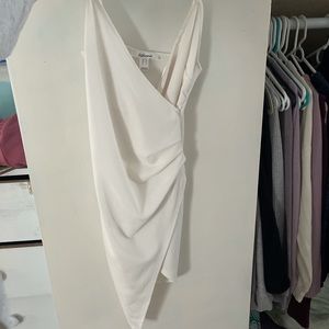 White Wrap Dress